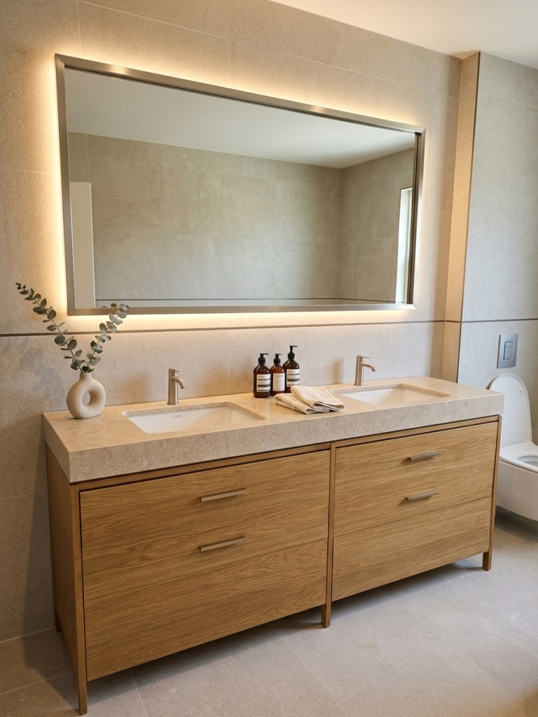 Έπιπλα μπάνιου από κόντρα πλακέ με καπλαμά δρυ και ακρυλικό βερνίκι - Kappawood