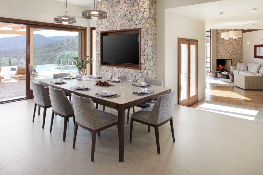 Εσωτερικός σχεδιασμός και ξύλινες επενδύσεις τοίχου Kappawood - House PR Ισόγειο